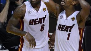 James Bosh Miami Heat San Antonio Spurs NBA končnica finale prva tekma