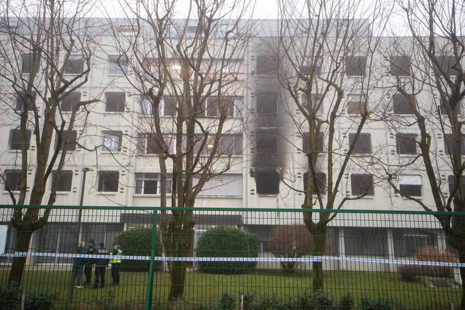 požar v DIC | Avtor: Anže Petkovšek