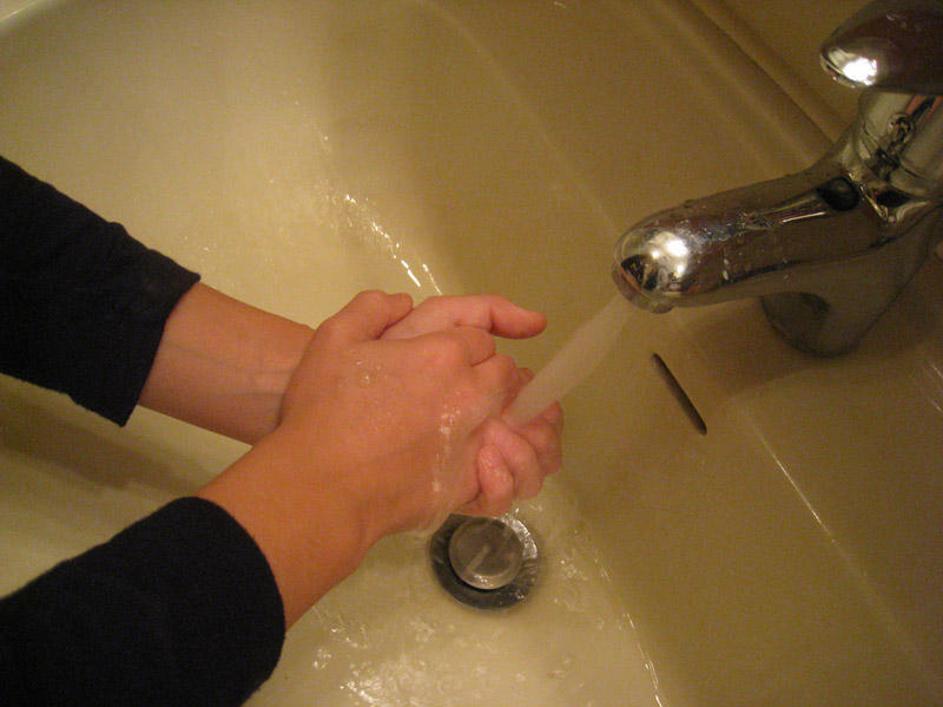 Roke si redno umivajte pred jedjo, po uporabi stranišča, ko pridete domov, med p