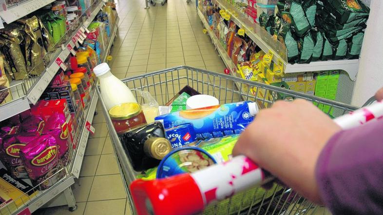 Nakupovalni voziček, nakup, trgovina