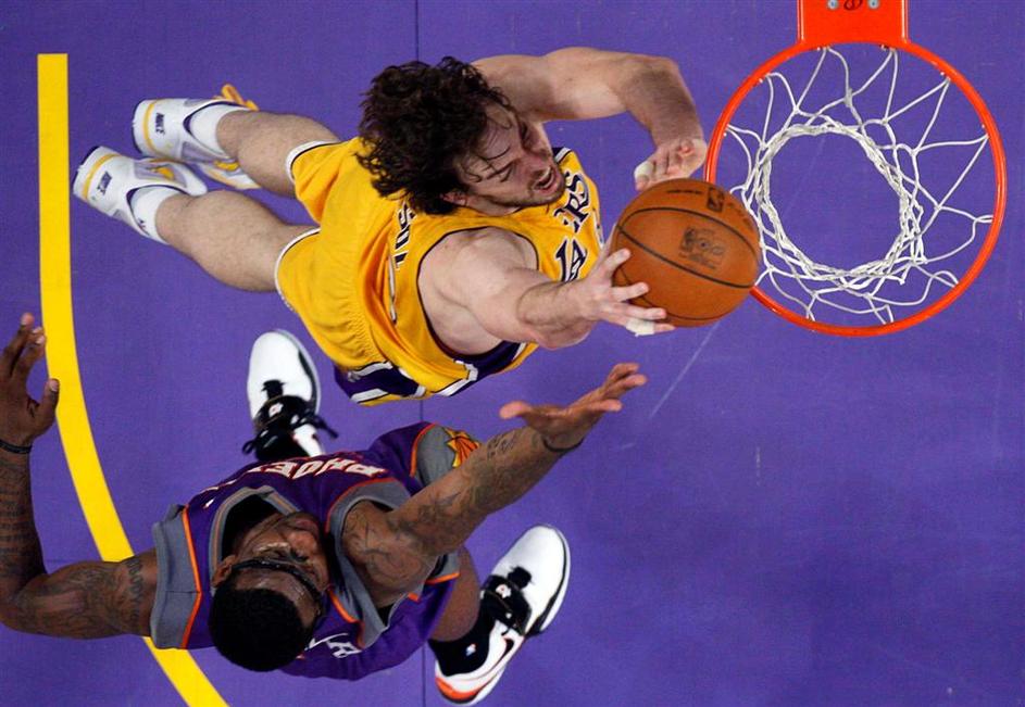 Gasol Lakers Phoenix Suns
