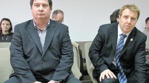 Robert Časar (levo)