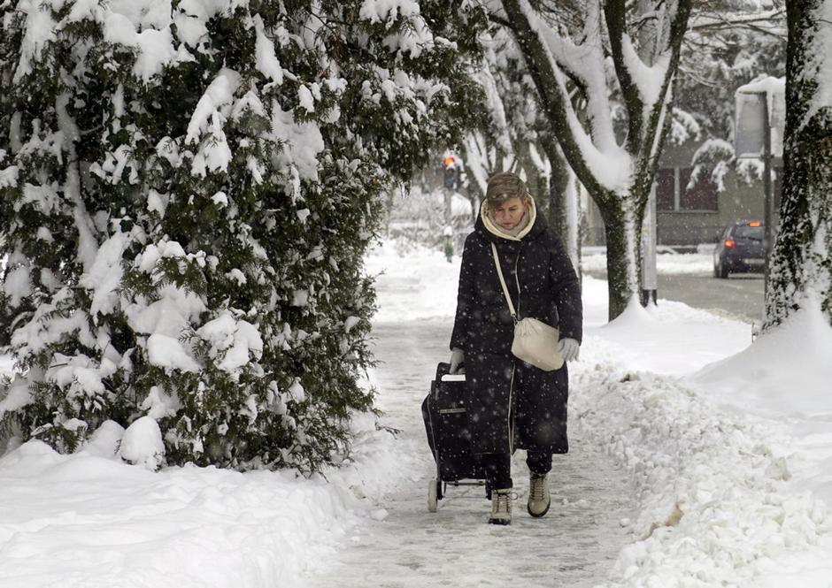 zimske razmere sneg Zagreb | Avtor: Epa