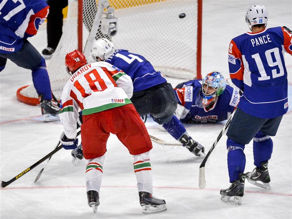 Ugarov Kristan Pance Belorusija Slovenija SP svetovno prvenstvo Stockholm