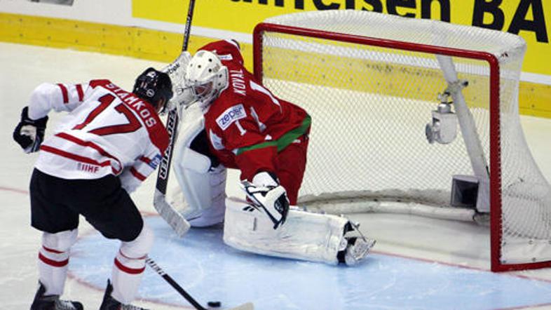 Steve Stamkos je že na svoji prvi tekmi svetovnega prvenstva dvakrat premagal vr