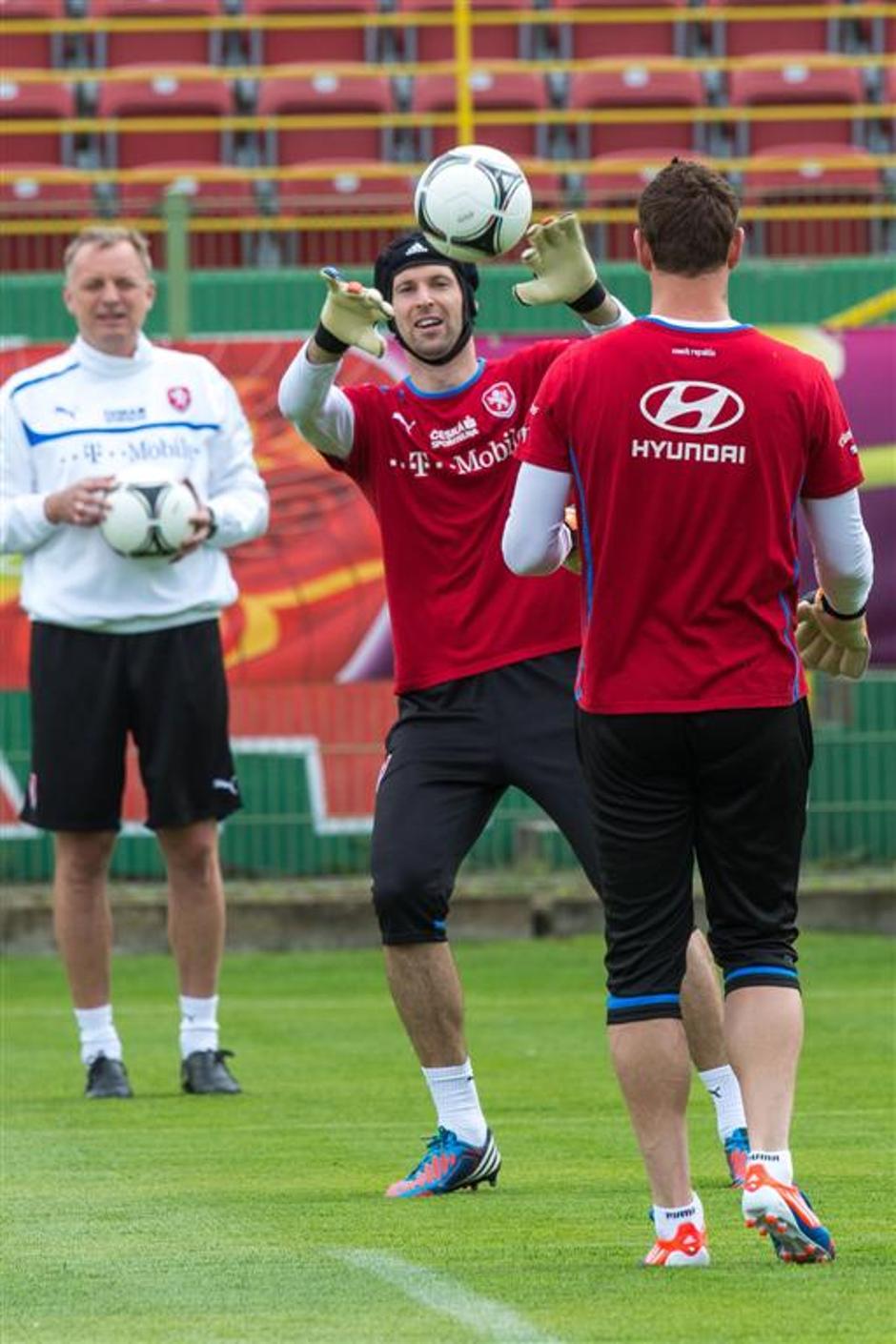 Čech Rusija Češka Euro 2012 trening Vroclav | Avtor: EPA