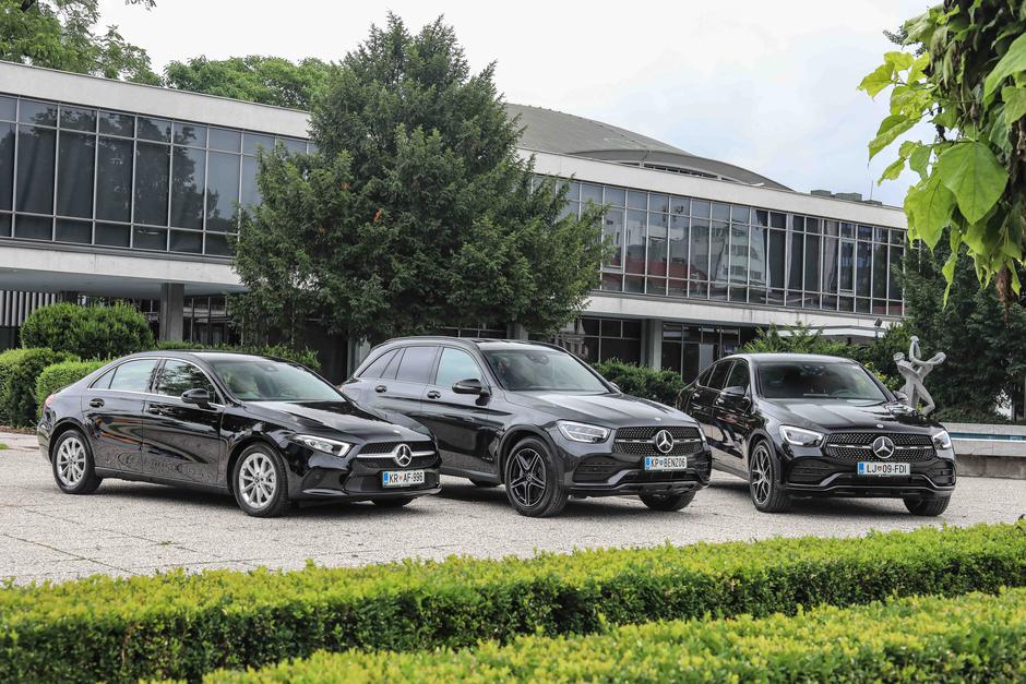 Mercedes Benz A limuzina, GLC, GLC kupe | Avtor: Saša Despot