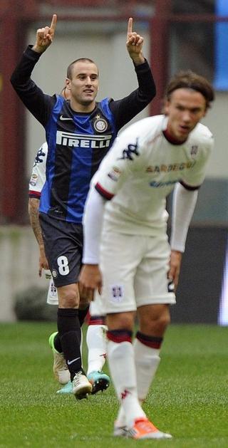 Palacio Inter Milan Cagliari Serie A Italija liga prvenstvo