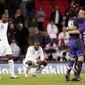 Hrvaški nogometaši so sredi Londona odčitali lekcijo Angležem.