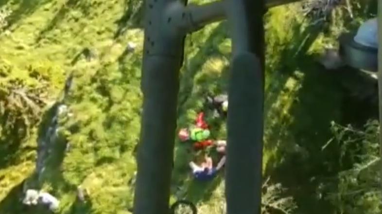 Reševanje s helikopterjem