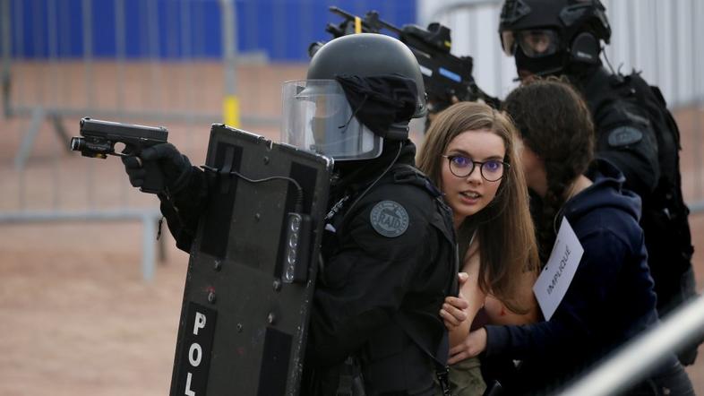 vaja teroristični napad Lyon
