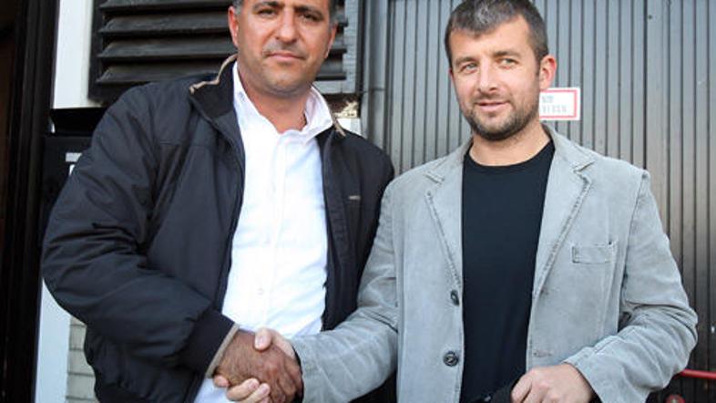 Vlado Badžim in Dejan Djuranovič sta po telefonu hitro našla skupen jezik.