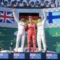 Hamilton Sebastian Vettel Bottas VN Avstralije