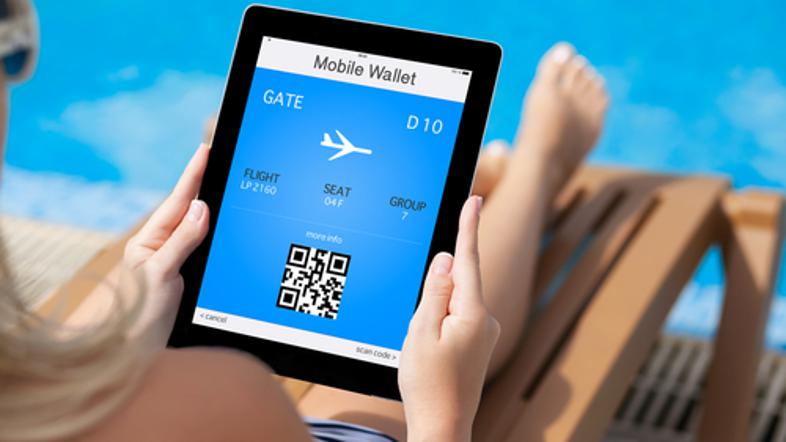 potovanje letalo časovna razlika mobilni telefon ipad