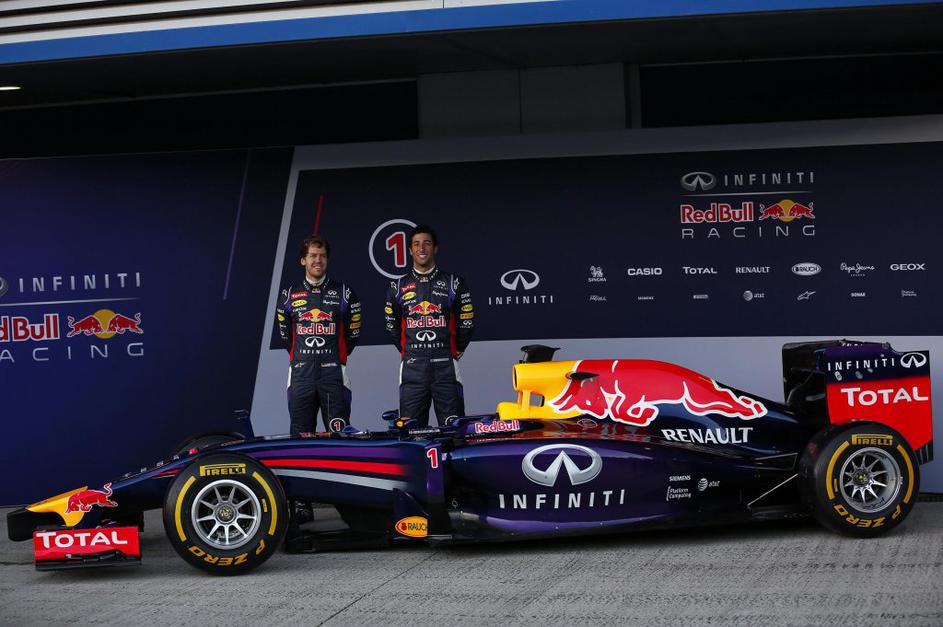 jerez formula 1 red bull predstavitev