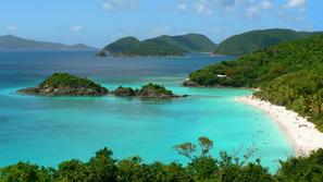 Trunk Bay, St. John, Ameriški Deviški otoki