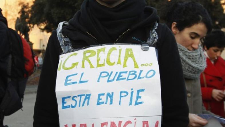španska protestnica 18-02-2012