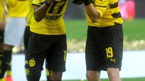 Pierre-Emerick Aubameyang Kevin Grosskreutz Borussia Dortmund