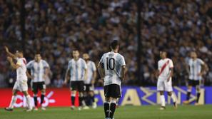Leo Messi Argentina Peru