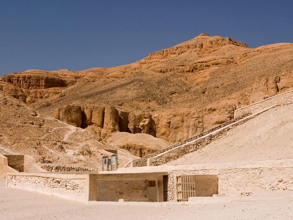 Tutankamonov sarkofag, Dolina kraljev