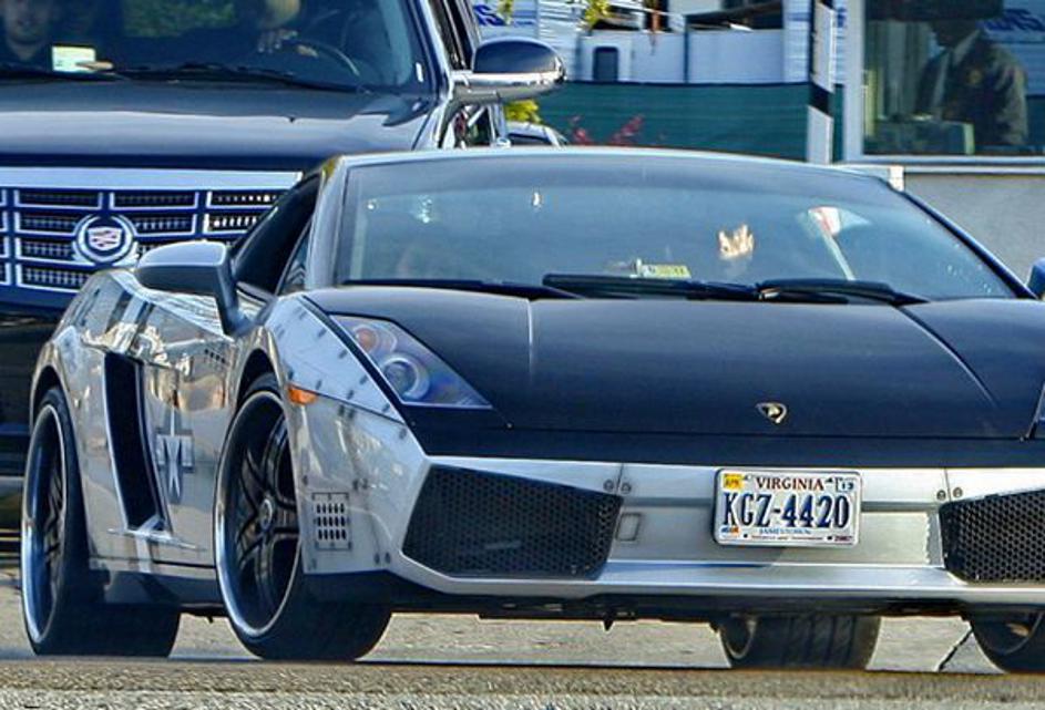 Lamborghini gallardo pevca Chrisa Browna.