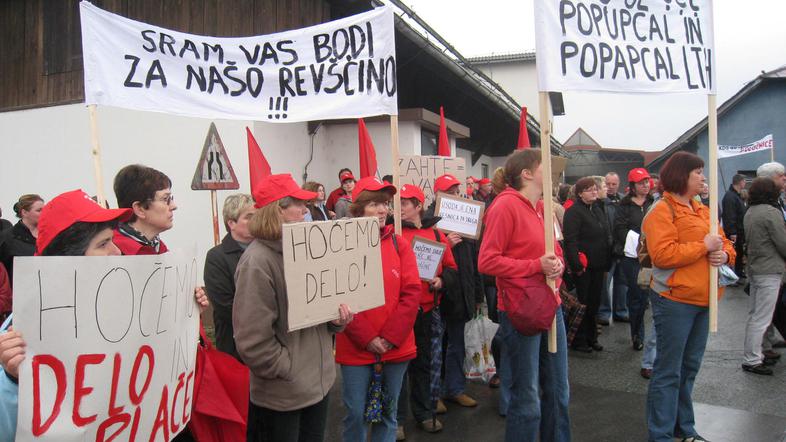 Škofja Loka ima visoko rast števila brezposelnih predvsem na račun stečaja LTH. 