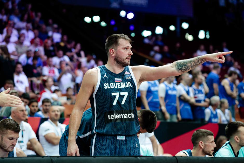 eurobasket 2025 Island Slovenija, luka dončić | Avtor: Saša Despot