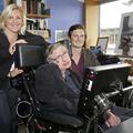 Lucy Hawking, Stephen Hawking in Christophe Galfard predstavljajo svojo novo knj