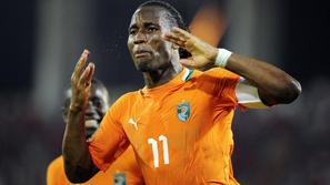 Drogba Ekvatorialna Gvineja Slonokoščena obala Afriški pokal narodov četrtfinale