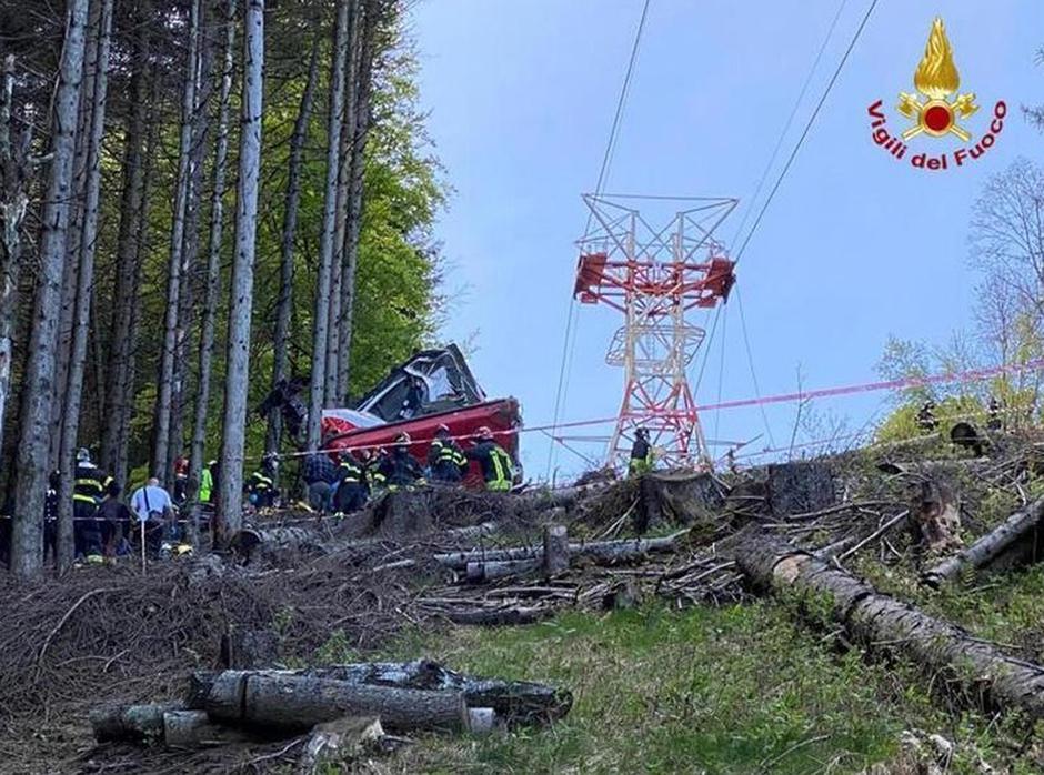 Nesreča žičnice v Italiji | Avtor: Profimedia