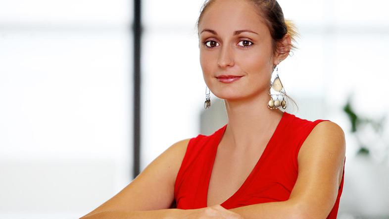 Anja Ščuka, novinarka Žurnala24. (Foto: Boštjan Tacol)