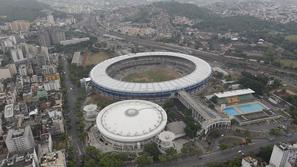 Obnova stadiona Marakana v Rio de Janeiru.