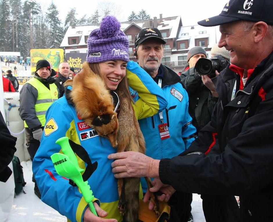 Tina Maze lisica | Avtor: Ivan Jakob