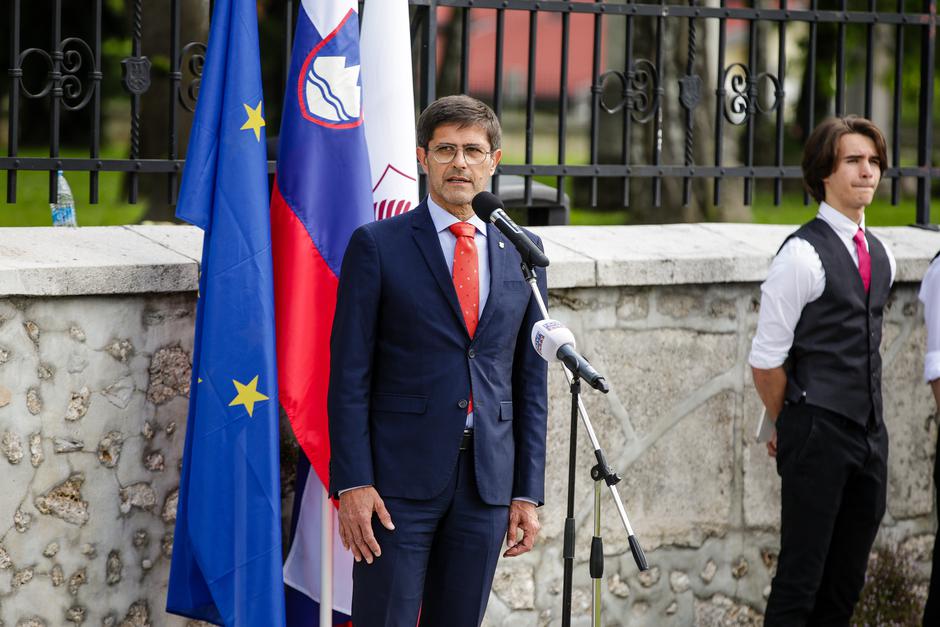 Proslava ob dnevu Slovenske vojske v Parku slovenske himne v Kranju 2024 | Avtor: Saša Despot / Mediaspeed