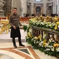 Vatikan bazilika Sv. Petra okrasitev rože