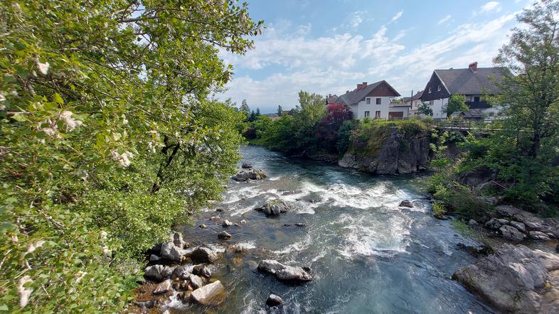 Poljanska Sora, reka, Škofja Loka