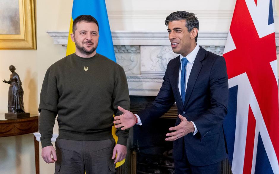 Volodimir Zelenski Rishi Sunak | Avtor: Profimedia