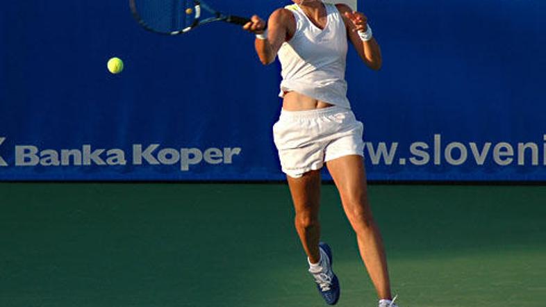 Katarina Srebotnik na najnovejši lestvici WTA med posameznicami z 2114 točkami z