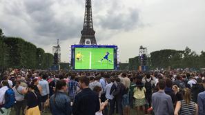 Francija, fan zone, Euro 2016