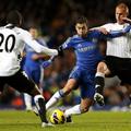 Hazard Sidwell Rodallega Chelsea Fulham Premier League Anglija liga prvenstvo