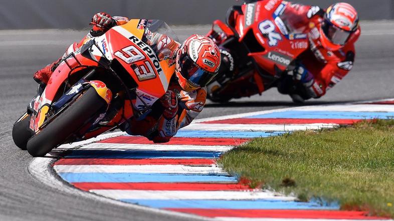 Andrea Dovizioso, Marc Marquez