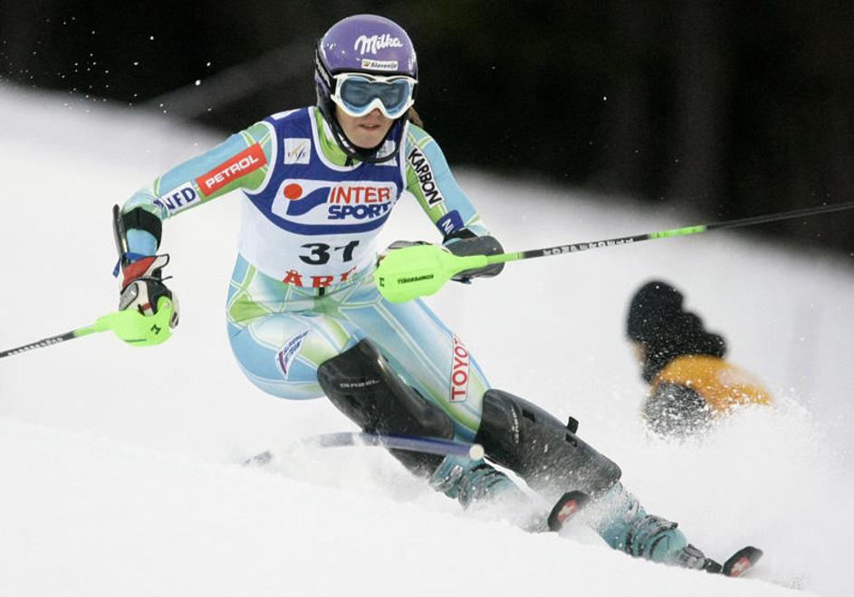 Slalom Aare Tina Maze