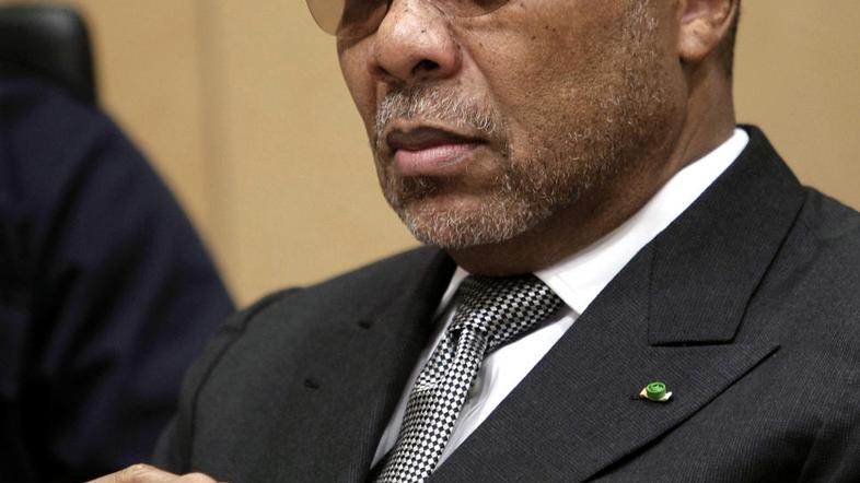 Taylor na enem od zaslišanj v Haagu. (Foto: Reuters)