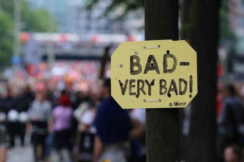 Protesti v Hamburgu | Avtor: EPA