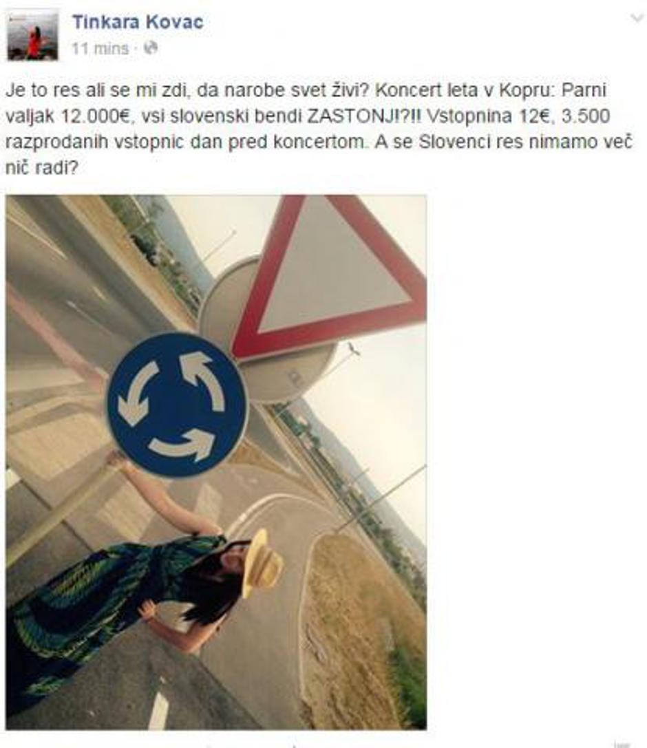 tinkara kovač | Avtor: Facebook