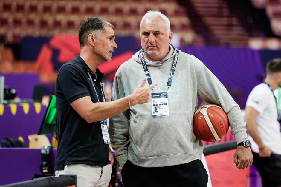 trening košarkarske reprezentance slovenije, rob pelinka, saša dončić | Avtor: Saša Despot