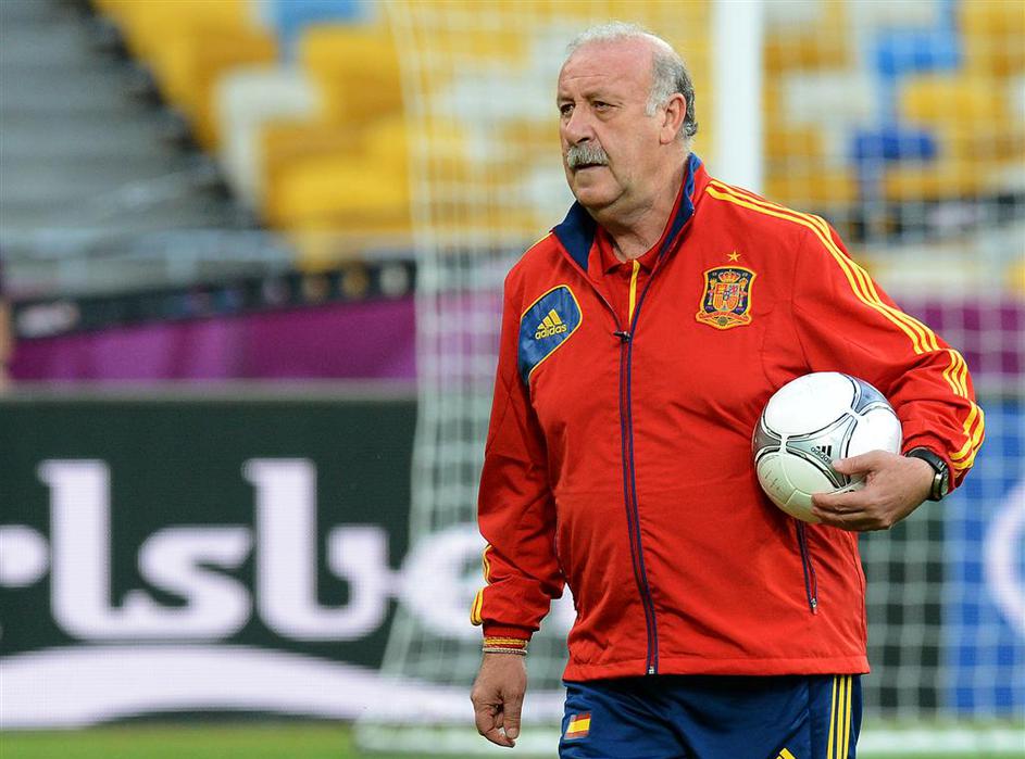 Del Bosque Italija Španija finale trening Kijev Euro 2012
