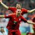 Ribery Schweinsteiger Bayern München Real Madrid Liga prvakov polfinale prva tek