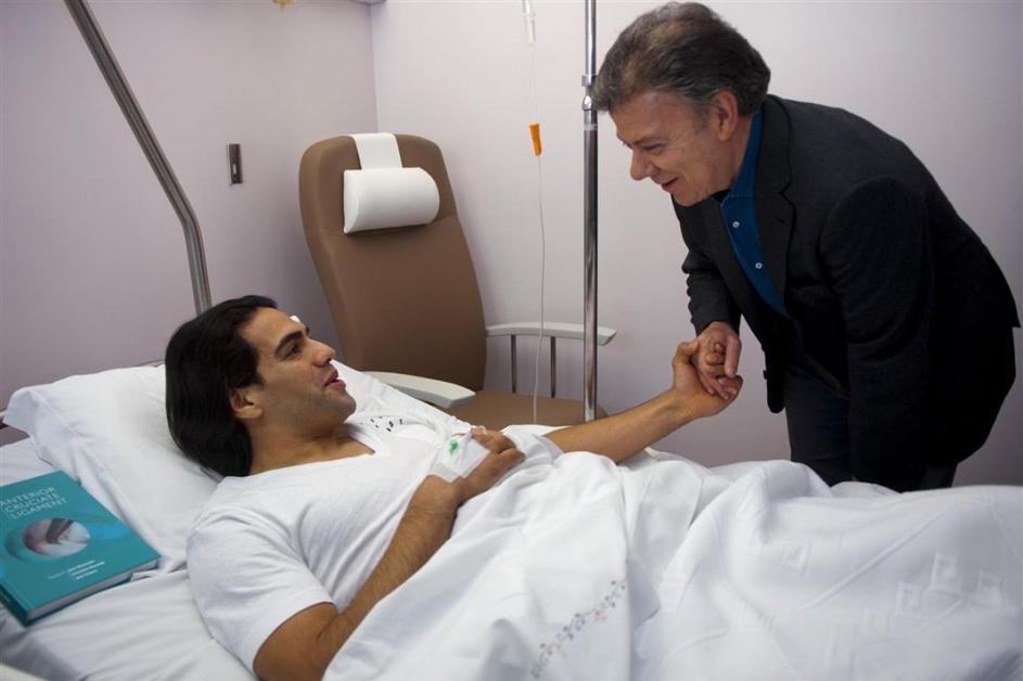 Radamel Falcao predsednik Kolumbije Santos operacija Porto