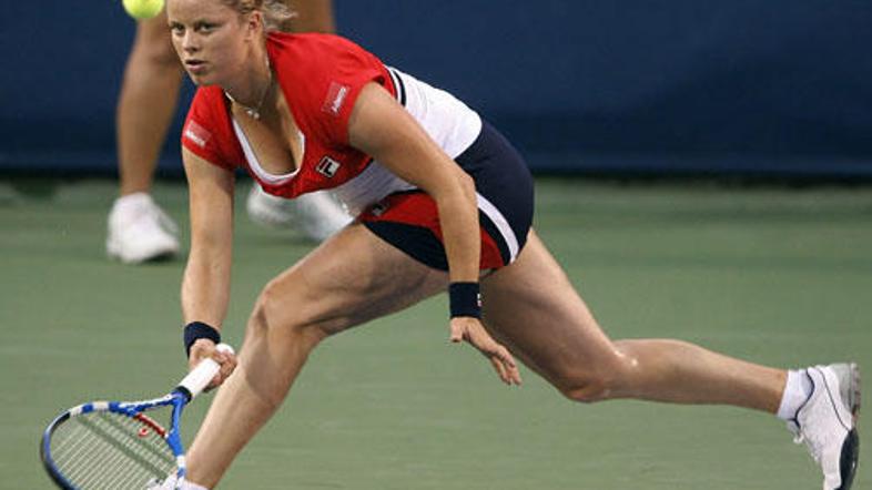 Kim Clijsters je ob vrnitvi pokazala odlično igro.